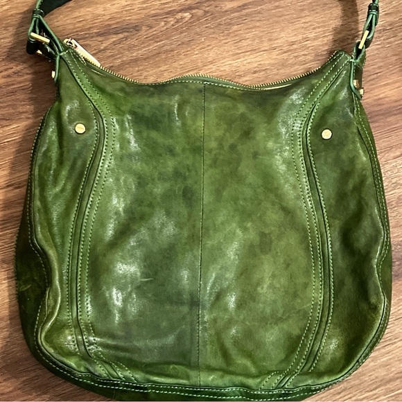Tory Burch Green Leather Hobo - Picture 7 of 11
